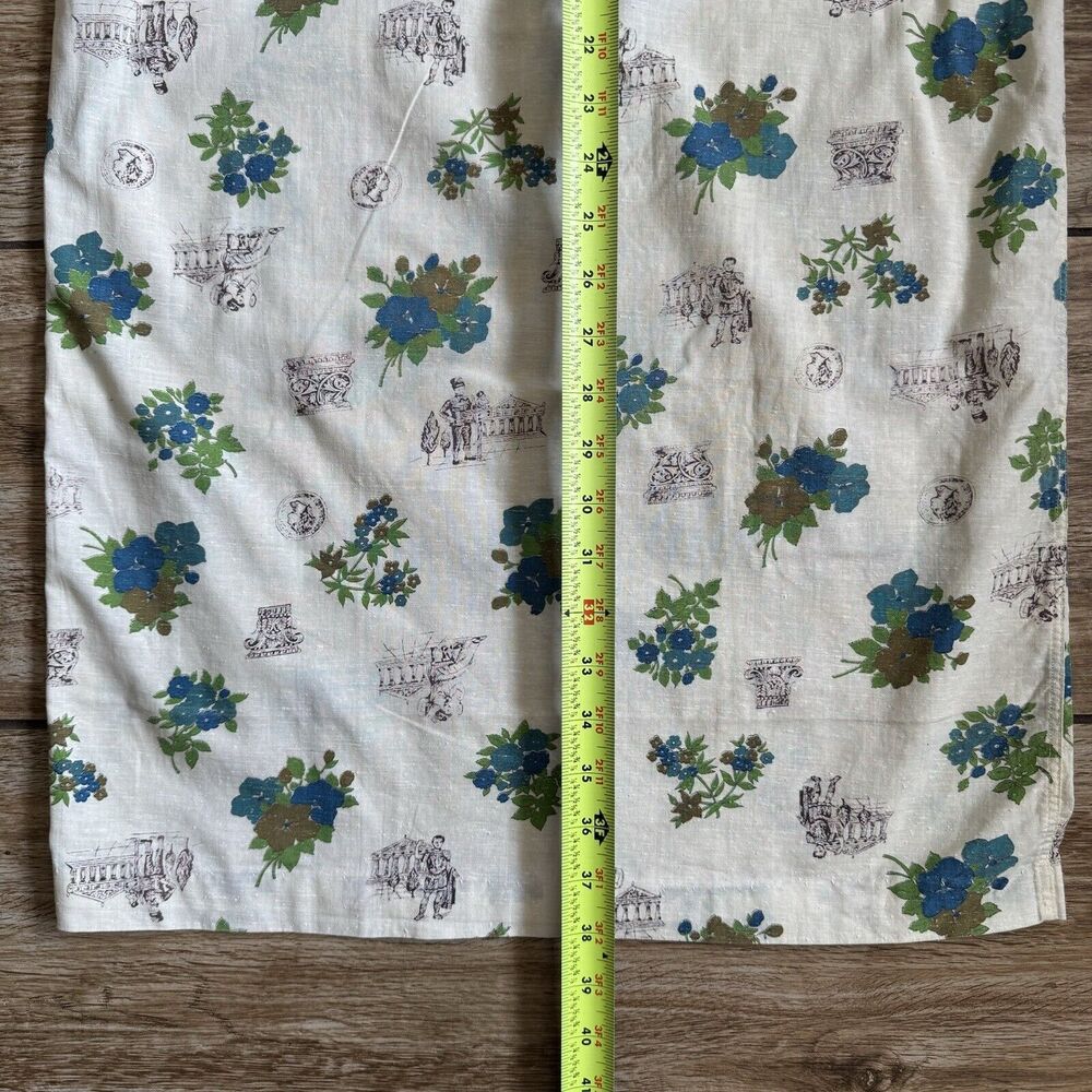 Vintage Floral Print Sleeveless Dress Size 7/8 - Picture 9 of 15